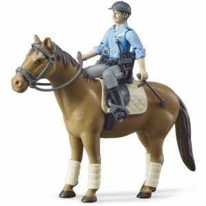 Set B World Policier avec cheval