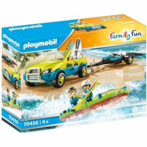 Playmobil Family Fun - Voiture avec canoë