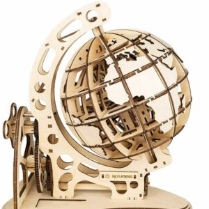 PLAYWOOD- Globe Maquette 3D Mobile en Bois