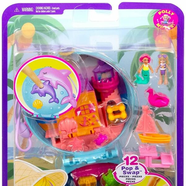 Polly Pocket Coffret Univers La Plage des Dauphins