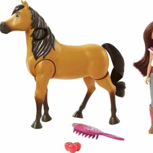 coffret poupée Lucky et figurine cheval Spirit articulé