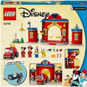 Disney La caserne et Le Camion de Pompiers de Mickey