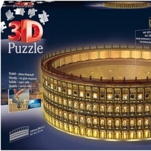 Ravensburger - Puzzle 3D - Building - Colisée illuminé - 11148
