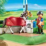 Box de lavage pour chevaux