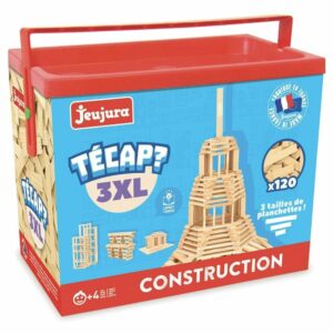 Jeux de Construction-Tecap Baril de Planchettes 3XL - 120 Pieces