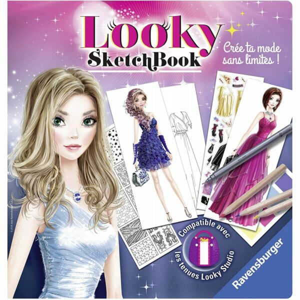 Looky Sketch Book Robes de soirée Loisir Créatif