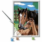 Numéro d’art moyen format – Tendresse  chevaux