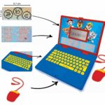 Pat Patrouille Paw Patrol Chase Marshall - Ordinateur Éducatif Bilingue Français/Anglais