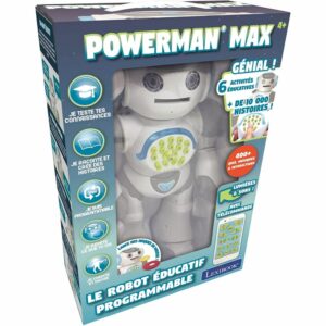 Powerman Max-Robot éducatif et programmable pour Jouer et Apprendre