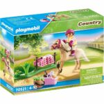 cavaliere et poney beige