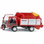 Lindner Unitrac avec wagon de chargement