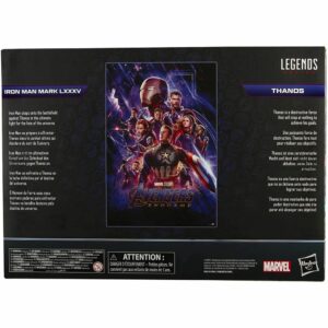 Marvel Pack De 2 Figurines Ironman Et Thanos 15Cm
