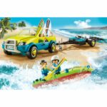 Playmobil Family Fun - Voiture avec canoë