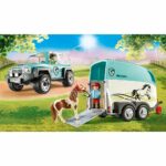 Playmobil Country - Voiture et van pour poney