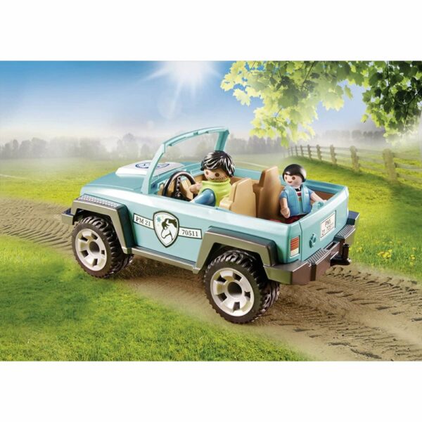 Playmobil Country - Voiture et van pour poney