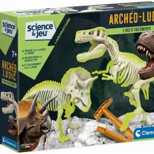 Clementoni- Archéo Ludic-Dinosaures légendaires-Jeu Scientifique