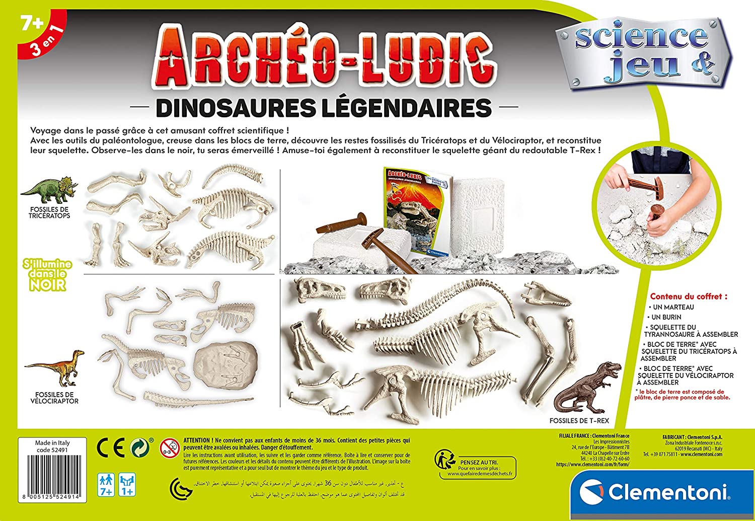 archeo ludic dinosaures legendaires – Jardin d'enfants