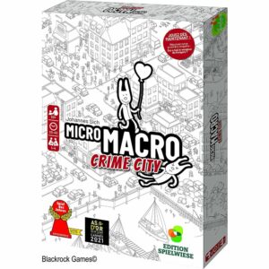 Spiel MicroMacro : Crime City - Jeu de société - Jeu d'enquêtes - pour Toute la Famille - Version française