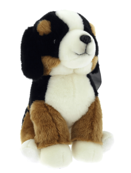 Peluche Bouvier bernois, assis kawaii