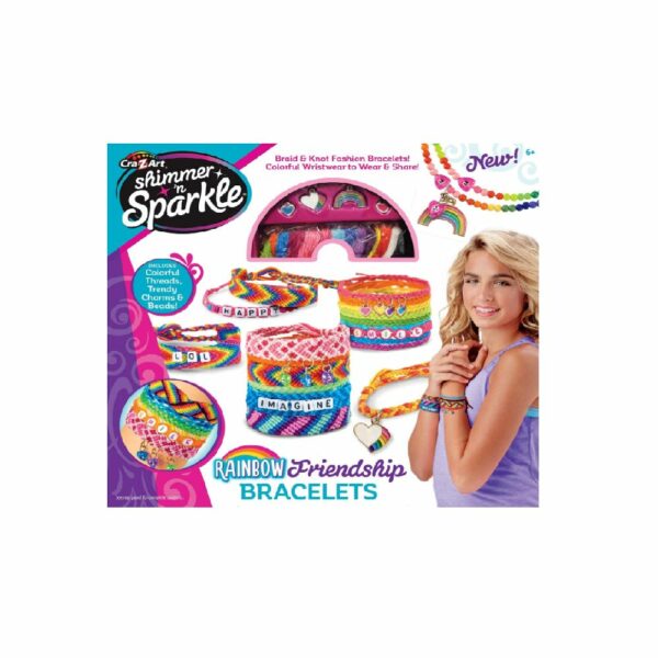 Cra-Z-Art Shimmer N Sparkle Sparkle Rainbow Friendship Bracelets