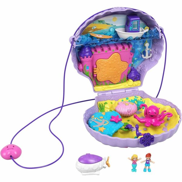 Polly Pocket Coffret Sac à Main Le Coquillage Enchanté