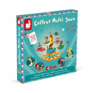 Coffret Multi-Jeux Carrousel - Jeux de Société Classiques