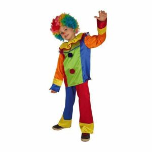 Déguisement enfant Clown satin 3/4 ans T104