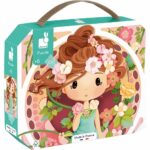 Puzzle 100 Pieces Inspiré de Mucha Valisette Poignée