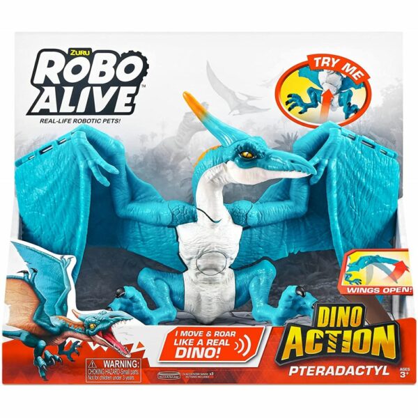 Zuru Jurassic World Robo Alive Dino Pterodactyl Action S1 7173