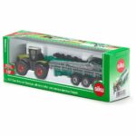 Claas Xerion avec remorque épandeur