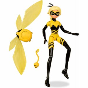Miraculous Ladybug - Mini poupée Queen Bee - Poupée 12 cm articulée et ses accessoires