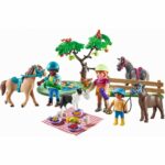 chevaux et pique nique