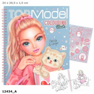 TOPModel Album à colorier CUTIE STAR