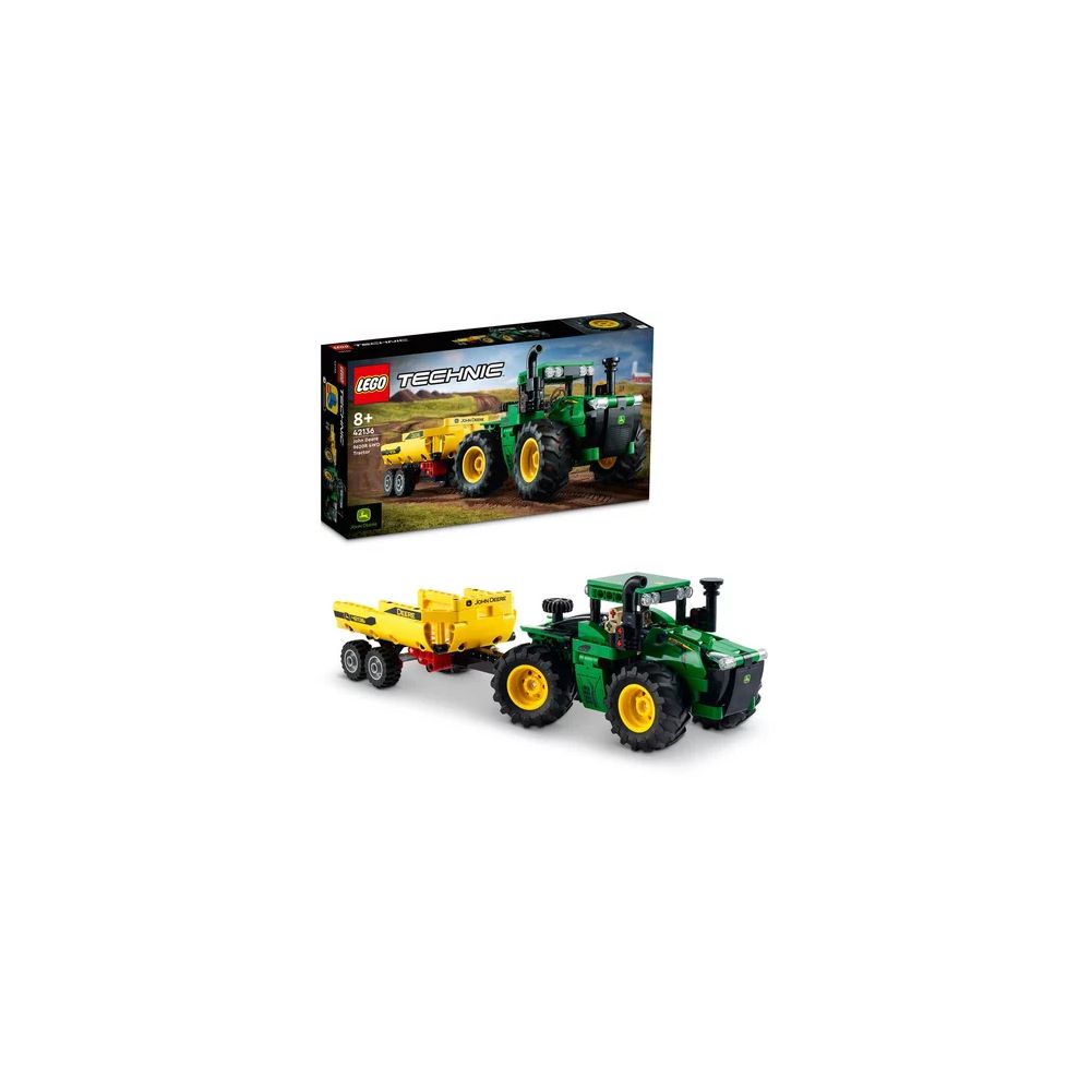 Tracteur John Deere 9620R 4WD - LEGO® Technic - 42136 - Jeux de