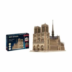 Revell 3D Puzzles- Revell Puzzle 3D 00190 Notre Dame de Paris à Construire