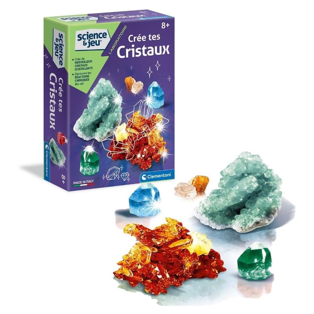 science et jeu cristaux – Jardin d'enfants