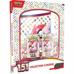 Pokémon Ecarlate et Violet 151 (3.5) - Portfolio Capacité : 360 cartes + 4 boosters