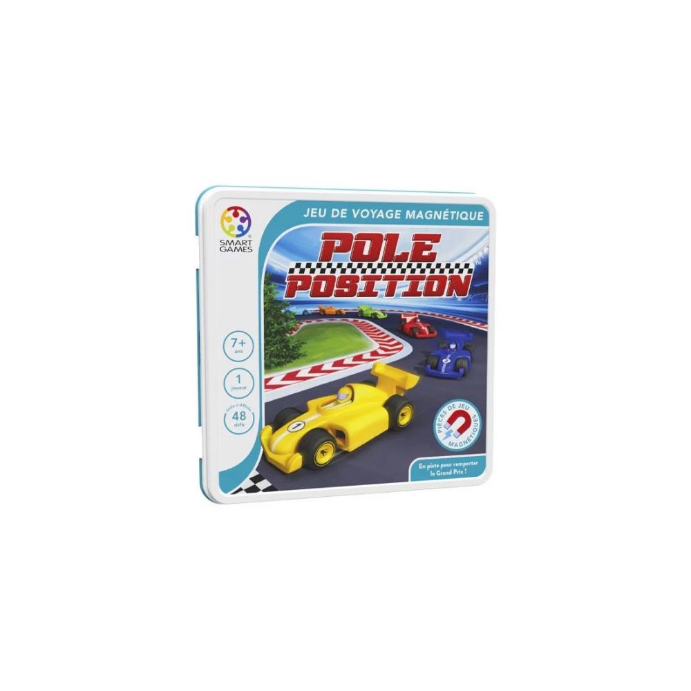 Pole Position - Smart Games - Jeux voyage magnétique - Boîte Métal