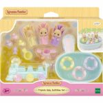 Triplés Lapin Crème set de bain