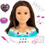 tète a coiffer brune