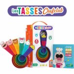 CHEFCLUB KIDS - Ustensiles De Cuisine pour Enfant - Tasses Doseuses Ludiques pour Mesurer Facilement - La Cuisine Devient Un Jeu