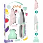 CHEFCLUB KIDS - Couteau De Cuisine Pour Enfants - Lame Acier Inoxydable