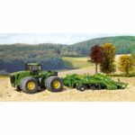 Tracteur John Deere 9630 avec Cultivateur Amazone Centaur