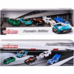 Majorette - Porsche Motorsport Giftpack 5 Pièces - Voiture Miniatures en Métal - Echelle 1/64ème