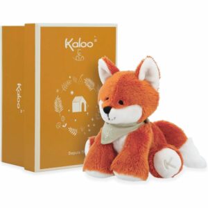 KALOO - Les Amis - Peluche Bébé Paprika Le Renard - 13 cm