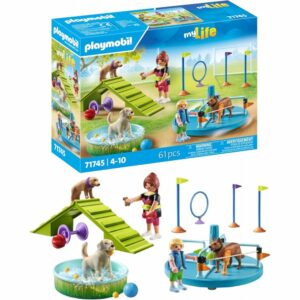 Aire de jeux pour chiens