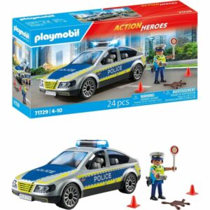 PLAYMOBIL | Action Heroes | Voiture de Patrouille de Police | Voiture de Police