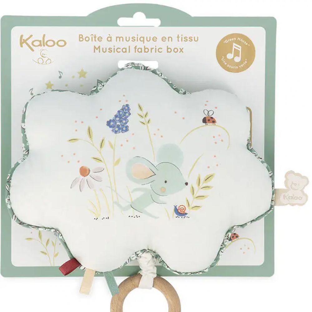 BOITE MUSIQUE TISSU UNE SOURIS VERTE BOITE MUSIQUE TISSU UNE SOURIS VERTE