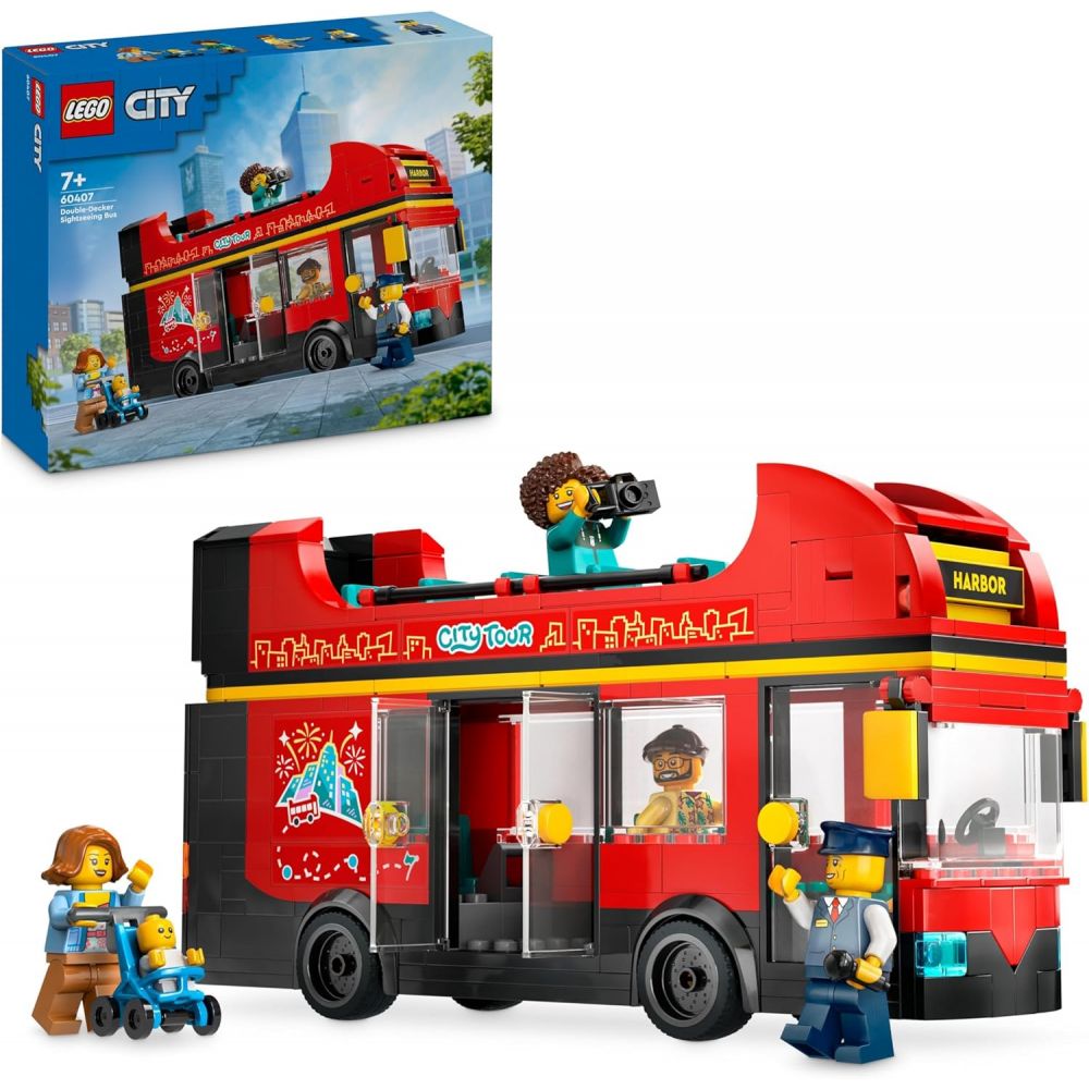 LEGO City Le Bus Rouge à Deux Étages LEGO City Le Bus Rouge à Deux Étages