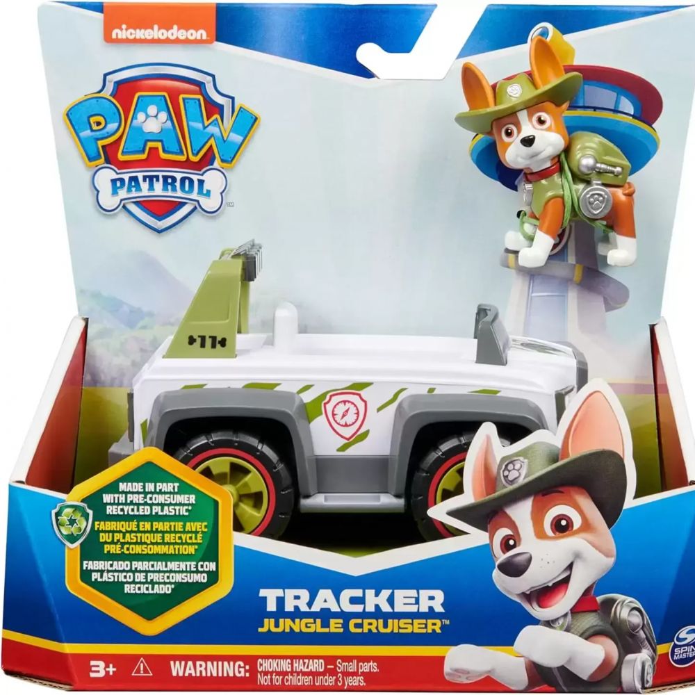 Vehicule et figurine paw patrol Tracker Vehicule et figurine paw patrol Tracker
